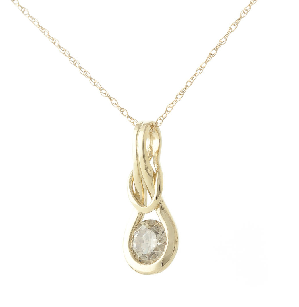 Diamond San Francisco Pendant Necklace 0.5 ct in 9ct Gold