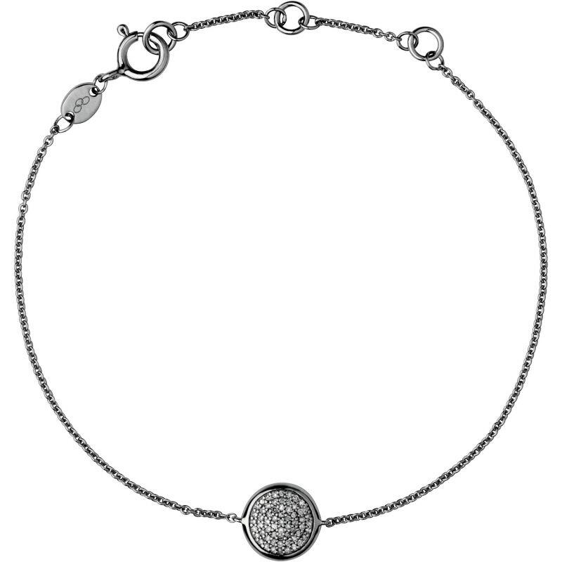 Ladies Links Of London Sterling Silver Diamond Essential Bracelet