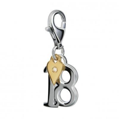 Hot Diamonds Coming of Age Silver Charm